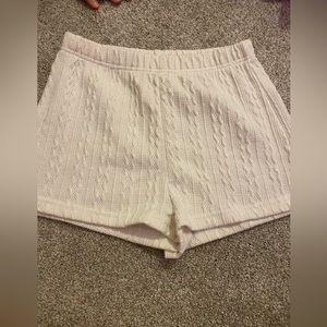 White shein xs shorts.